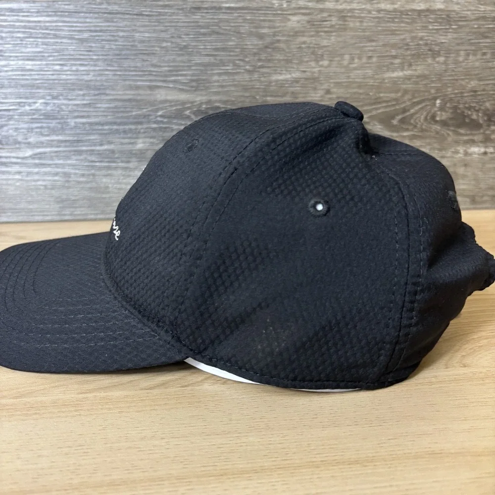 River Course Hat Cap Strap Back Black Embroidered Golf Titleist Performance Mens